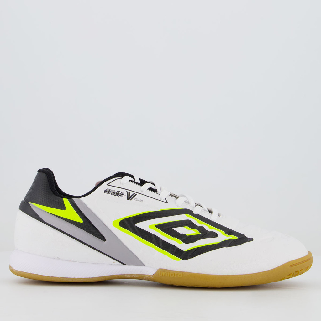 Chuteira Umbro Sala V Club Futsal Branca - Sports & Outdoors