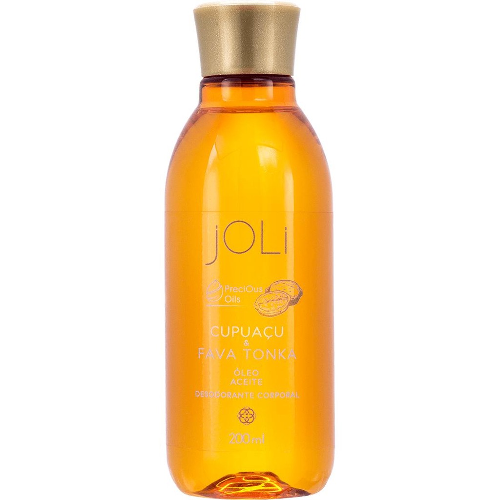 Óleo Desodorante Corporal Joli Cupuaçu e Fava Tonka Hinode 200ml