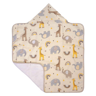 Toalha Com Capuz Bublim Com Forro Estampa Girafa em Oferta na Shopee