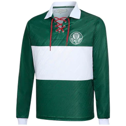 Camisa Palmeiras Retrô 1996 Manga Longa Masculina Oficial