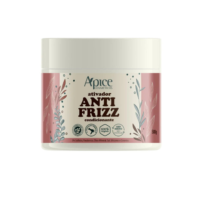 Apse Anti Frizz Ativador Condicionante 500g em Oferta na Shopee
