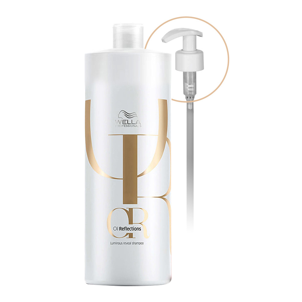 Wella Professionals Oil Reflections Luminous Reveal Restaure - Shampoo 1L em Oferta na Shopee