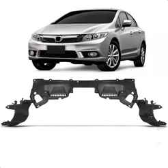 DEFLETOR INFERIOR PRETo Compativel para HONDA CIVIC 2012 até 2016