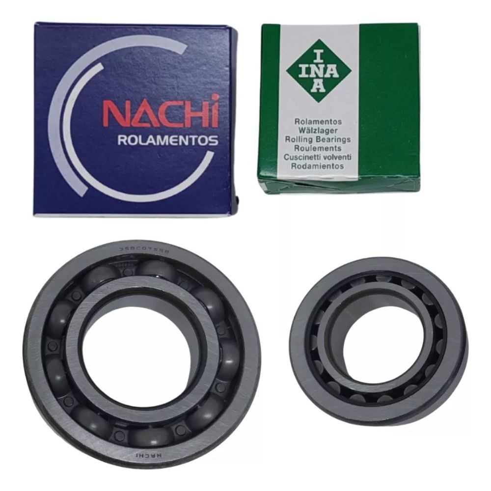 Rolamentos Virabrequim Titan 150 Fan 150 Bros150 Nachi Inna