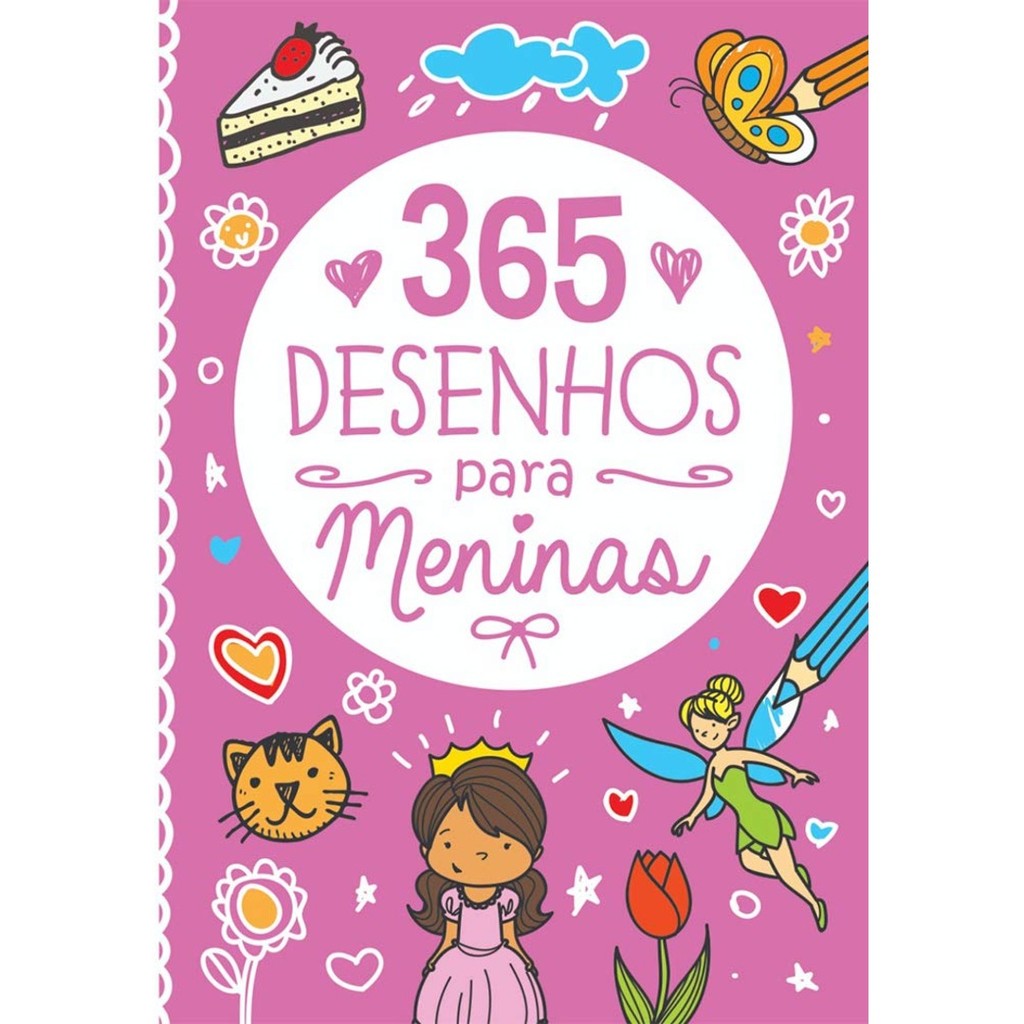 365 DESENHOS PARA MENINAS em Oferta na Shopee