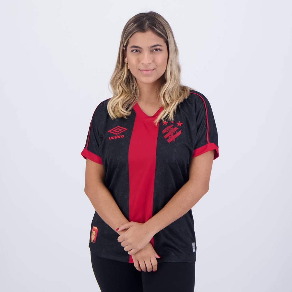 Camisa Umbro Sport Recife III 2023 Feminina em Oferta na Shopee