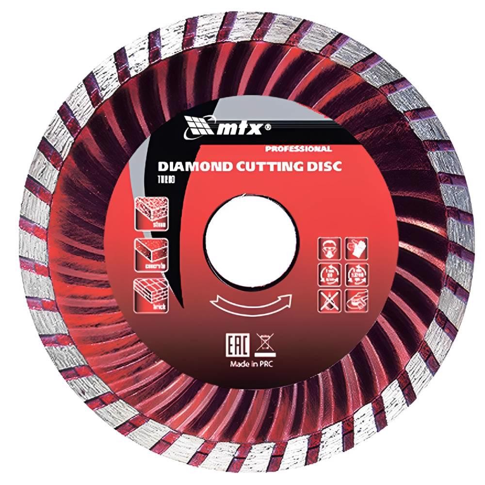 Disco de Corte Diamantado Turbo 9 POL 731839 MTX
