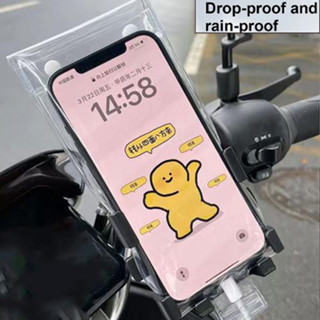 Suporte Do Telefone Da Motocicleta Saco À Prova Dwaterproof Água Caso Para Guiador Titular Móvel Alta Sensibilidade Port em Oferta na Shopee