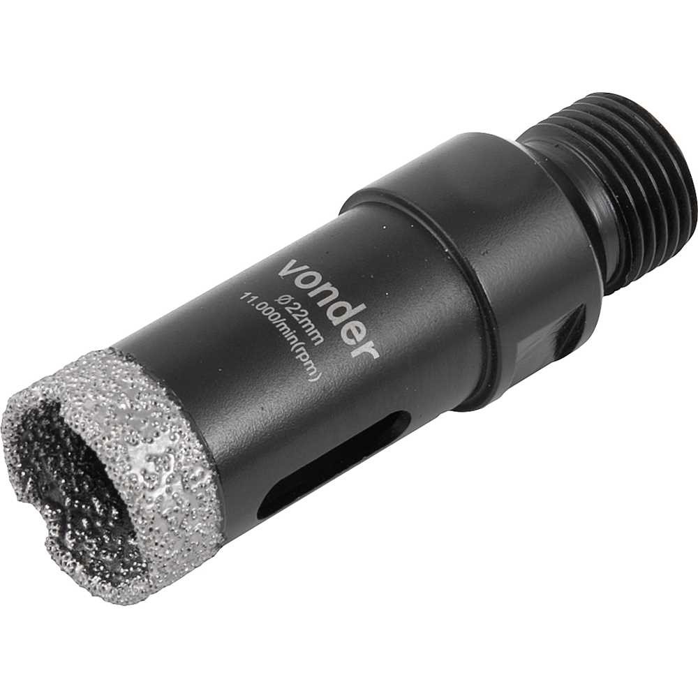 Serra Copo Diamantada 22 Mm Para Esmerilhadeira Vonder em Oferta na Shopee