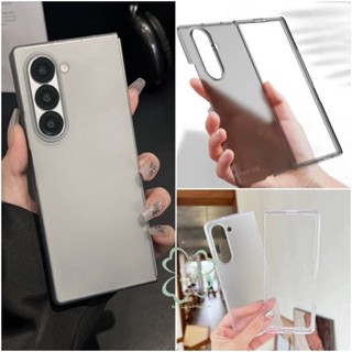 Ultra Fino Fosco/Transparente/Preto Dobrável Caso Samsung Galaxy Z Fold 7 6 5 4/3 Duro PC À Prova De Choque Capa em Oferta na Shopee