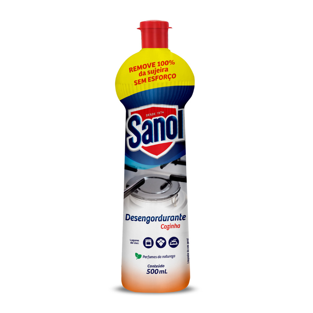 Desengordurante Sanol Squeeze 500 ml em Oferta na Shopee