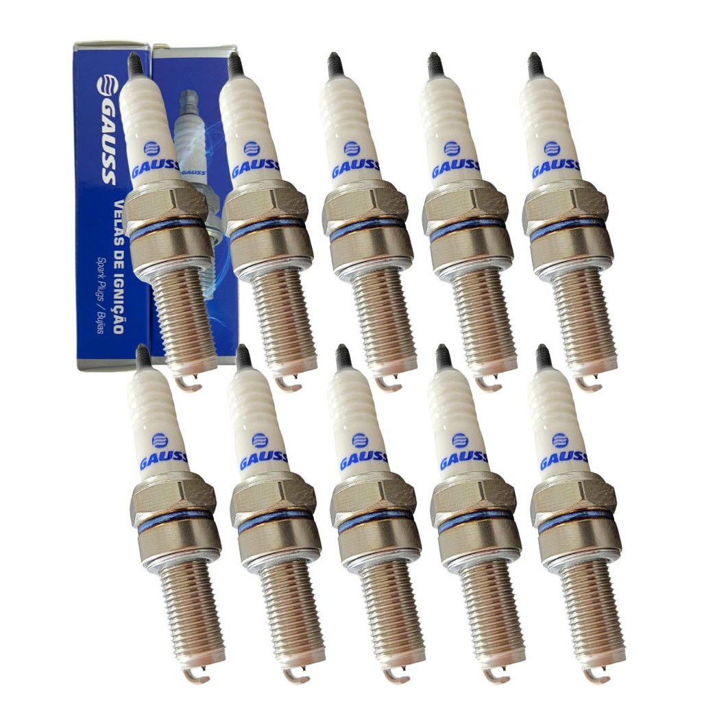 Jogo 10 Velas Ignição Iridium Para Buell 1125CR 1125R CR9EIX
