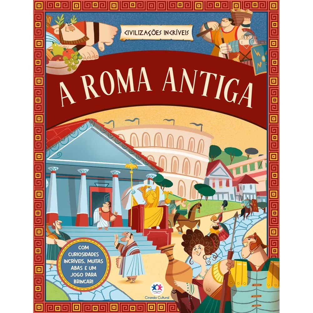 Livro Civilizações Incríveis - A Roma Antiga em Oferta na Shopee