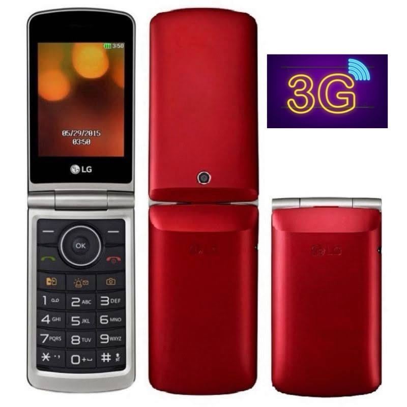 LGg360-3G Celular FLIP Simples Para Idosos Rural C/ Camera E 2 CHIP — imagem 2 de 2