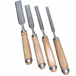 Formão Cabo de Madeira Jogo com 4 pcs 3/8 a 1 Pol Esculpir ++Shoyyi++
