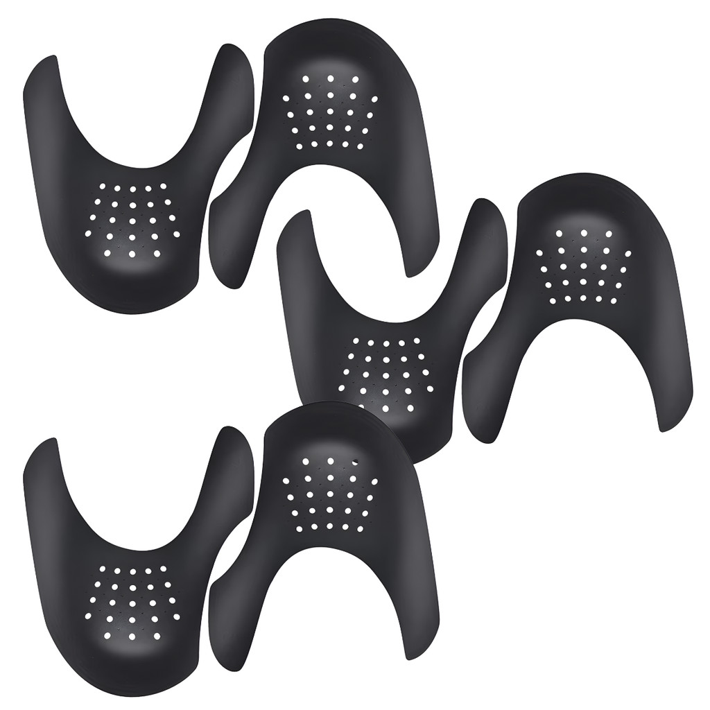 3 Pares Protetor Anti Crease Anti Dobra Para Sapato Sneakers Conserva Tênis