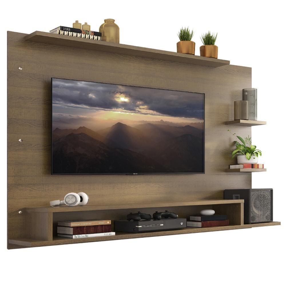Painel Até 60" Madesa Alfa Com Prateleiras em Oferta na Shopee