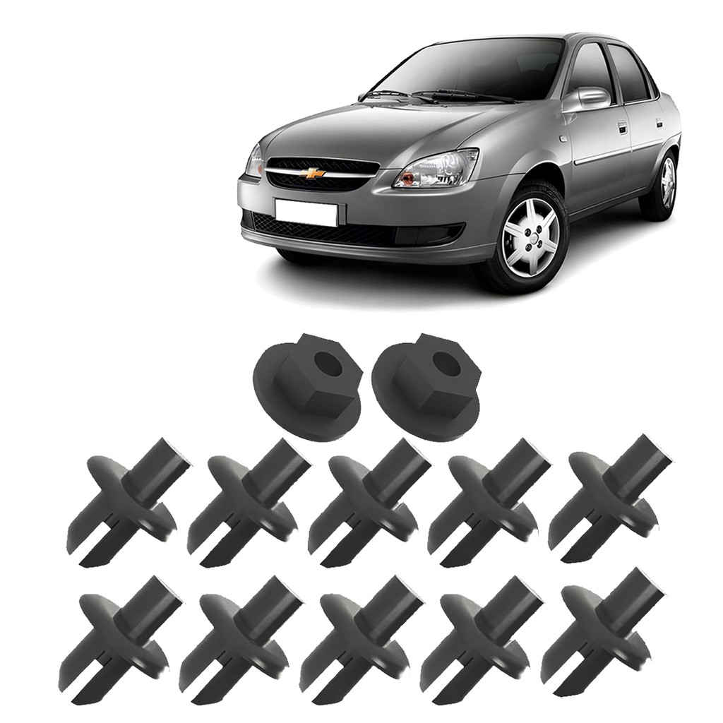 Grampo Fixação Parabarro Corsa Classic 2010 A 2016