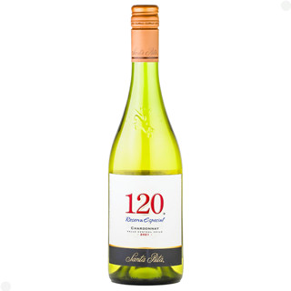 Vinho Chileno Santa Rita 120 Reserva Especial Chardonnay Branco 750 ml em Oferta na Shopee