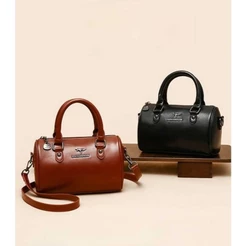 Linda bolsa de ombro feminina moda alta qualidade couro sintetico macio estilosa elegante