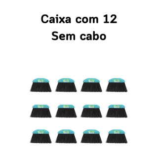Vassoura Savana Limpamania Sem Cabo - Caixa com 12
