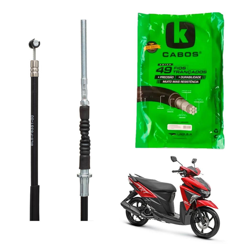 Cabo Freio Traseiro Neo 125 2017 2018 2019 2020 2021 Yamaha
