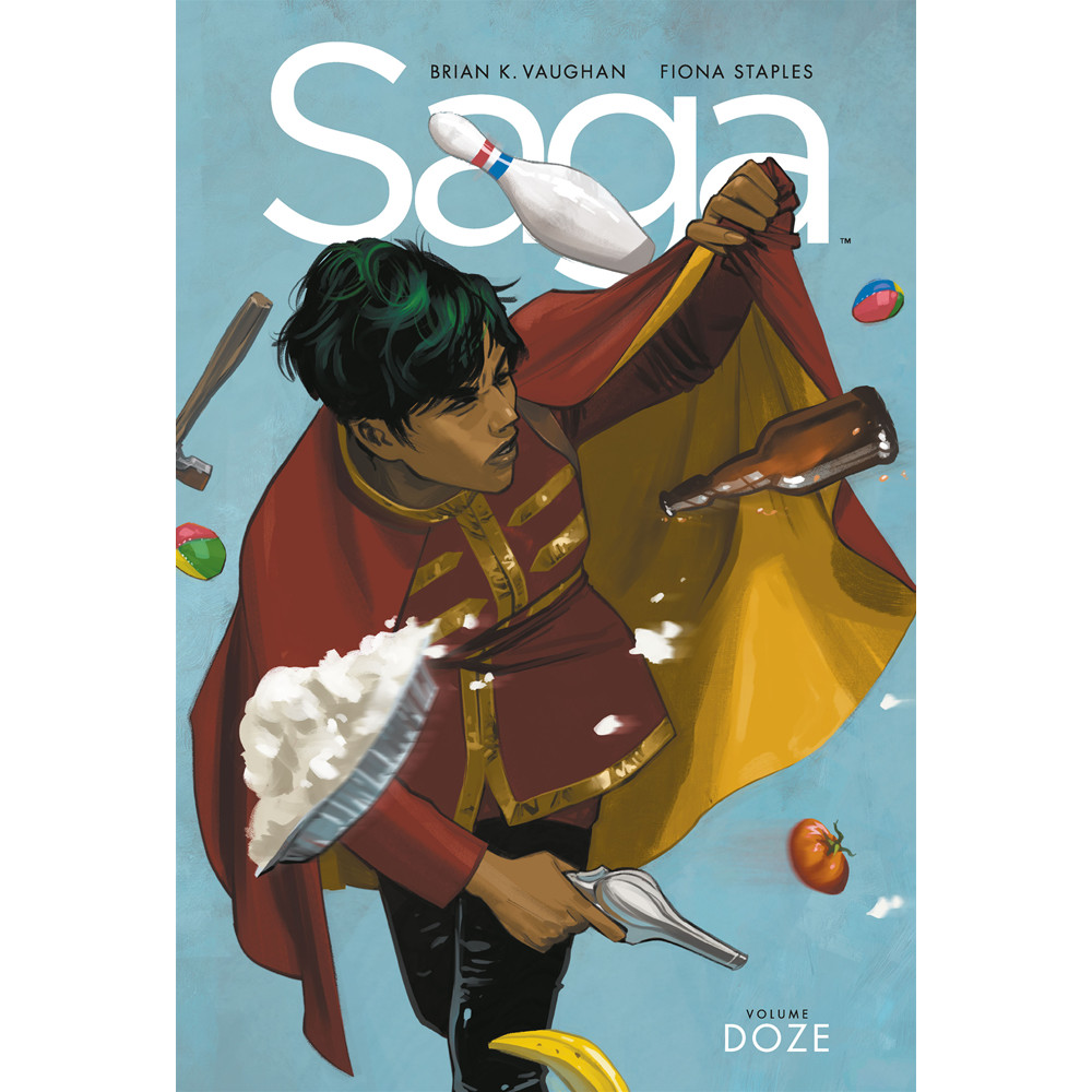 Capa do livro Comics - Saga volume 12 - por Brian K. Vaughan - Editora Devir Livraria