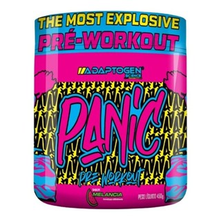 PANIC PRE-TREINO 300G MELANCIA  ADAPTOGEN em Oferta na Shopee