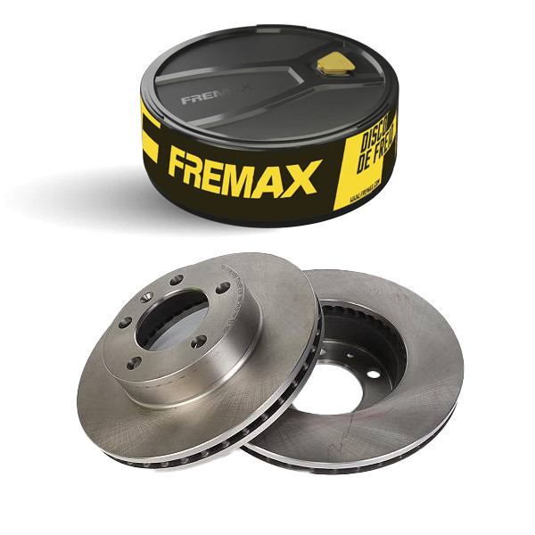 Par Disco de Freio Ventilado RENAULT MASTER 2013 a 2024