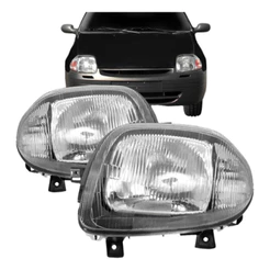 Farolete Para Renault Clio 2000 2001 2002 Foco Simples