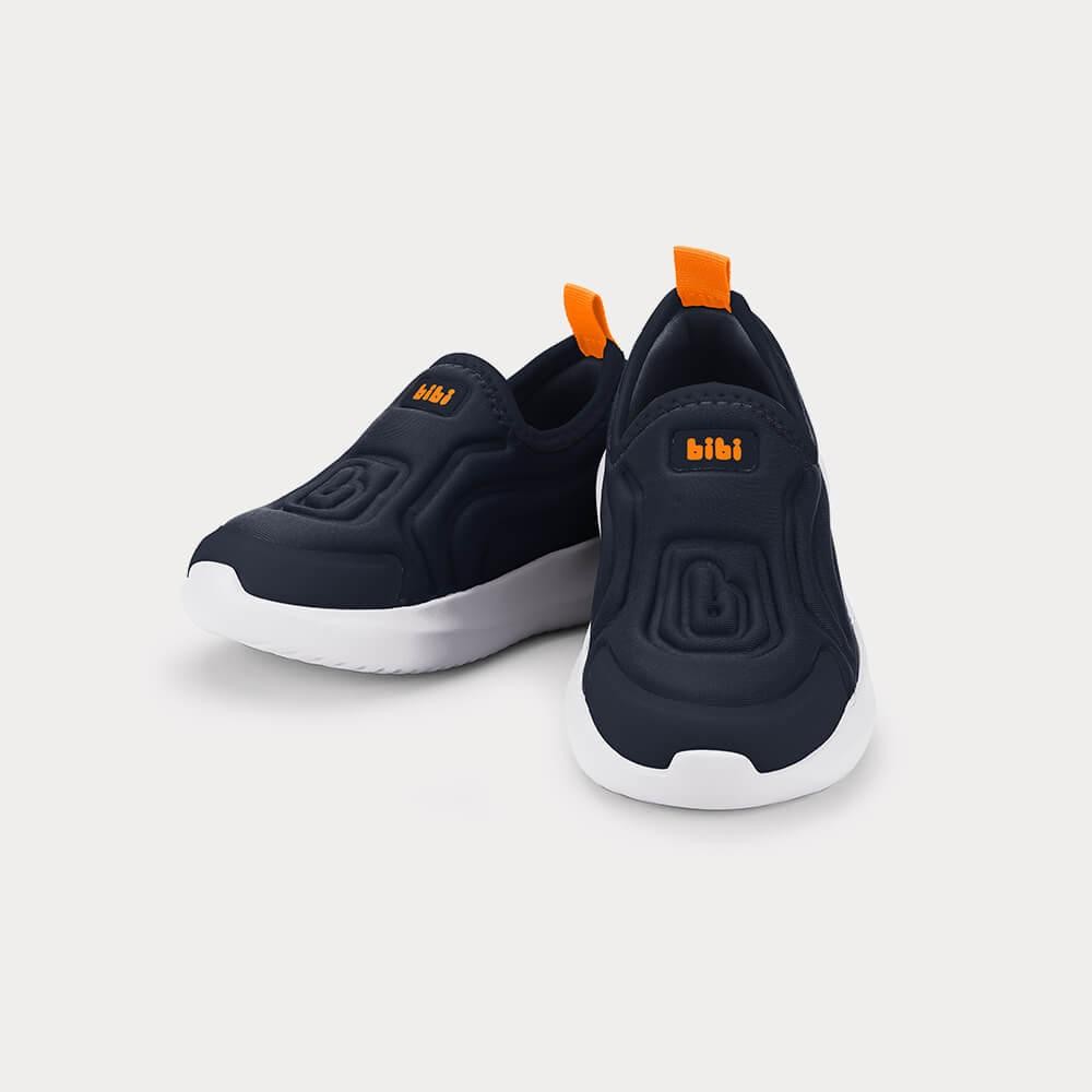 Tênis Infantil Bibi Flash Azul Marinho com Laranja — imagem 2 de 2