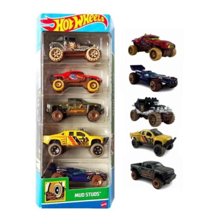Kit 5 Carrinhos Hot Wheels Pacote Carros Modelos Sortidos - ENVIO IMEDIATO PARA TODO BRASIL