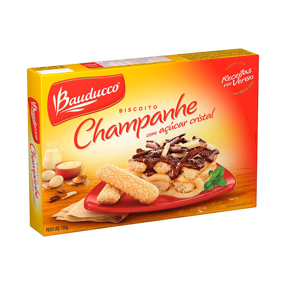Biscoito Bauducco Champanhe com Açúcar com 150g - Food & Beverages