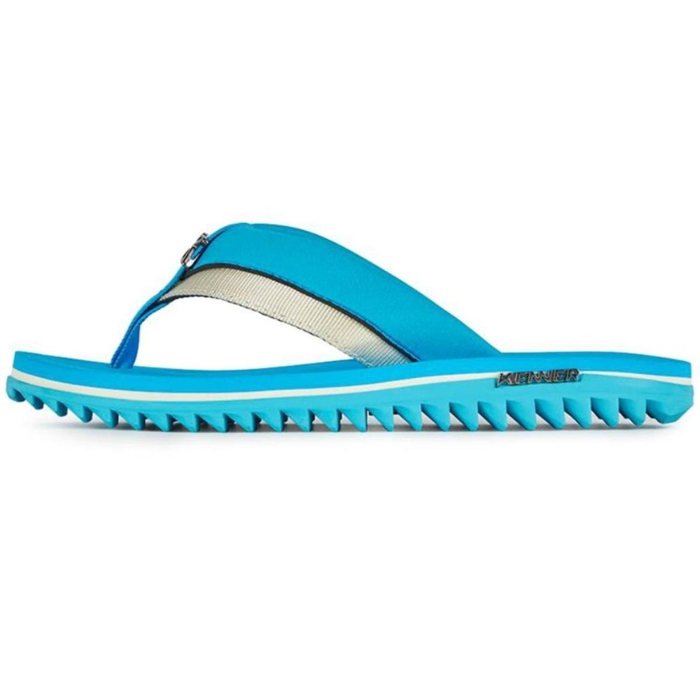 Detalhes do Chinelo Kenner Kivah Colors Masculino - Azul e Branco