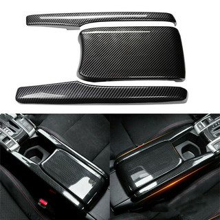 Nobleflying Estilo Quente 3 Pçs/set Centro Caixa De Apoio Braço Capa Painel Guarnição Para Honda Civic 2016-2020 Console