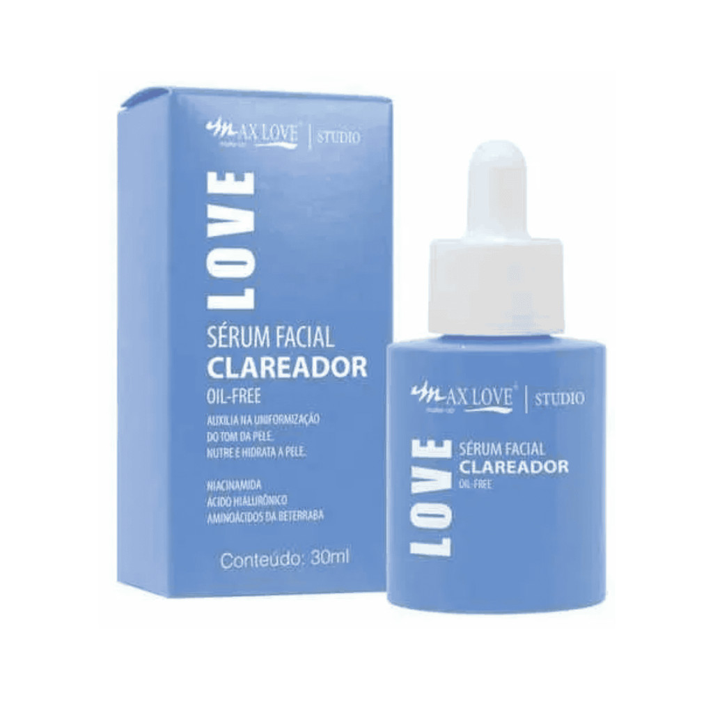 Sérum Clareador Facial Oil Free 30ml Max Love