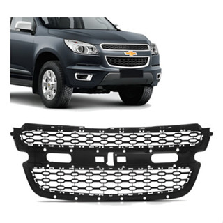 Grade Parachoque Dianteiro S10 2012 2013 2014 2015 Preto em Oferta na Shopee