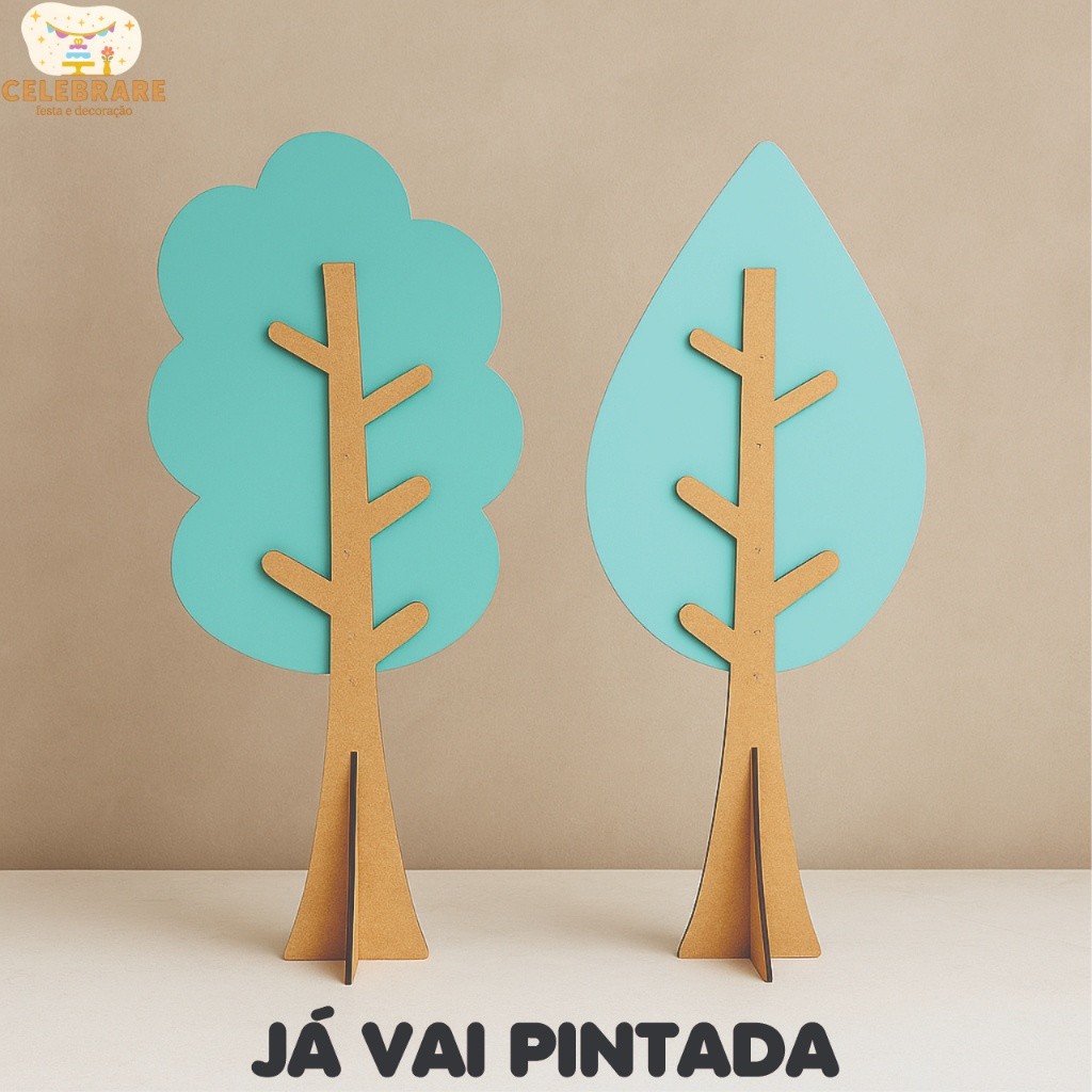 Árvore em mdf Pintado DESMONTAVEL Painel Para Festa Decoração Aniversário
