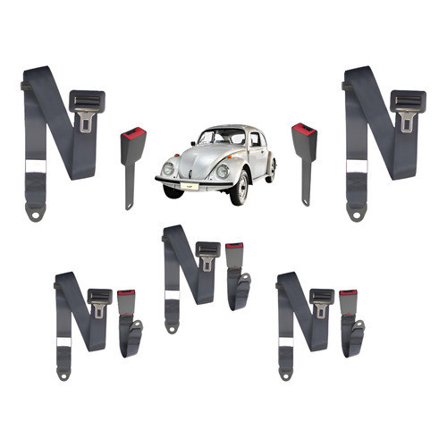 Kit Cinto De Segurança  Fusca Brasília Opala em Oferta na Shopee