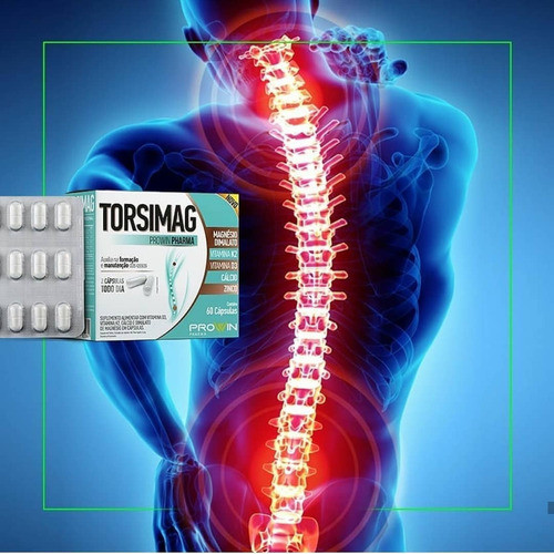 Torsimag Prowin 60cp Vitamina Dor Nas Costas