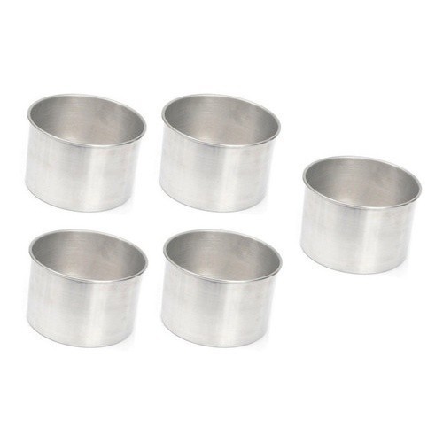 Formas Redonda Nº12 Com 10cm De Altura Kit Com 5 Peças #Deby_Decor em Oferta na Shopee