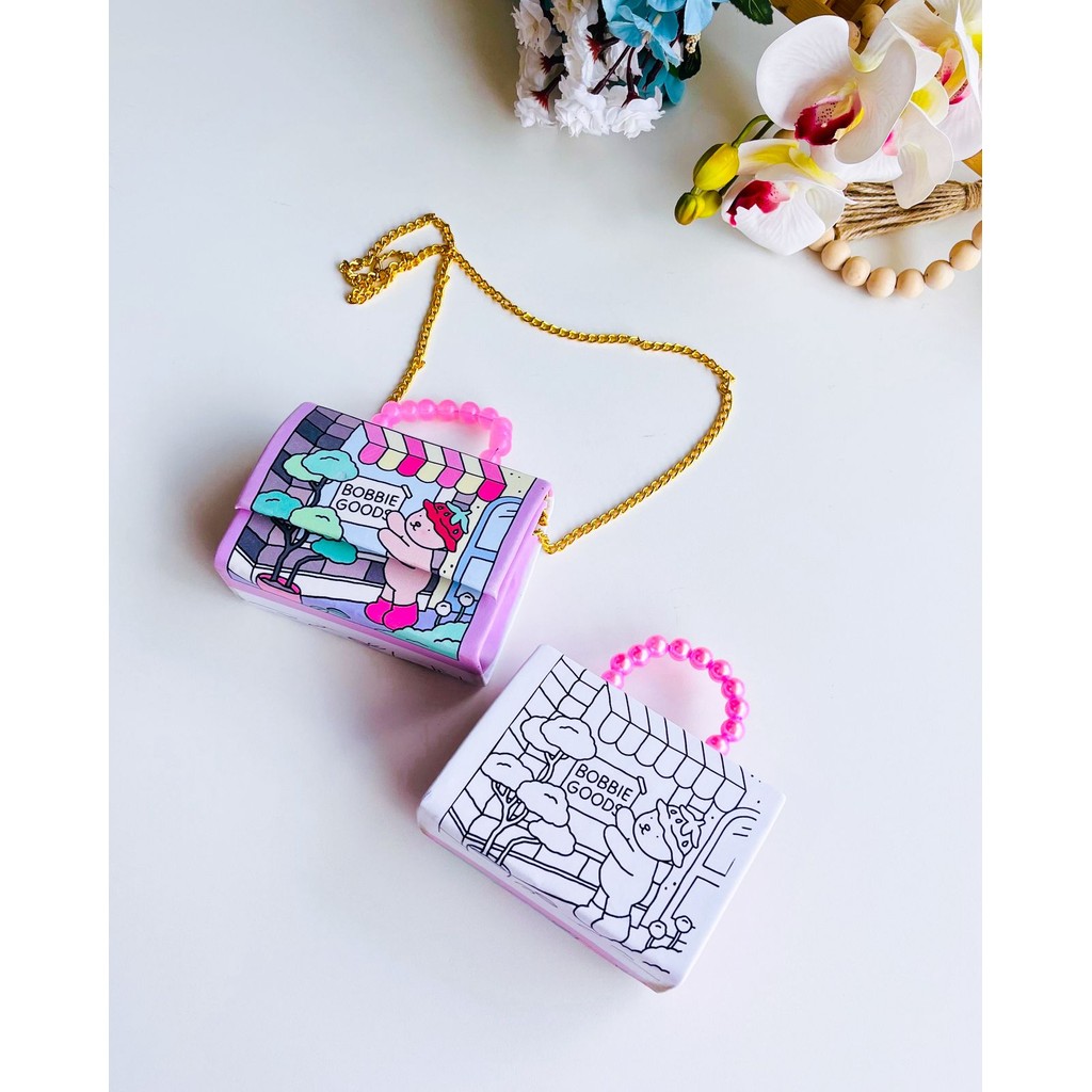 BOLSA INFANTIL BG PARA COLORIR