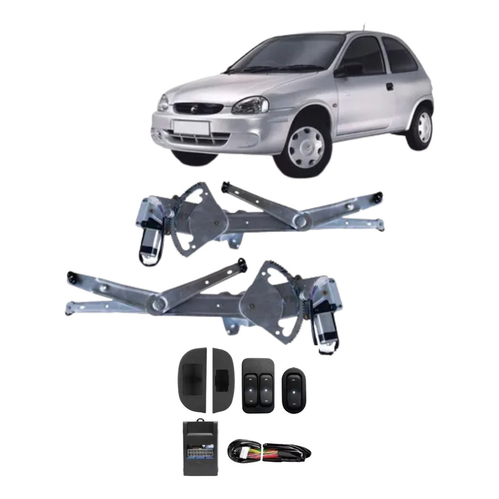 Kit Vidro Eletrico Corsa Wind Pick Up Corsa 2 Portas Sensor