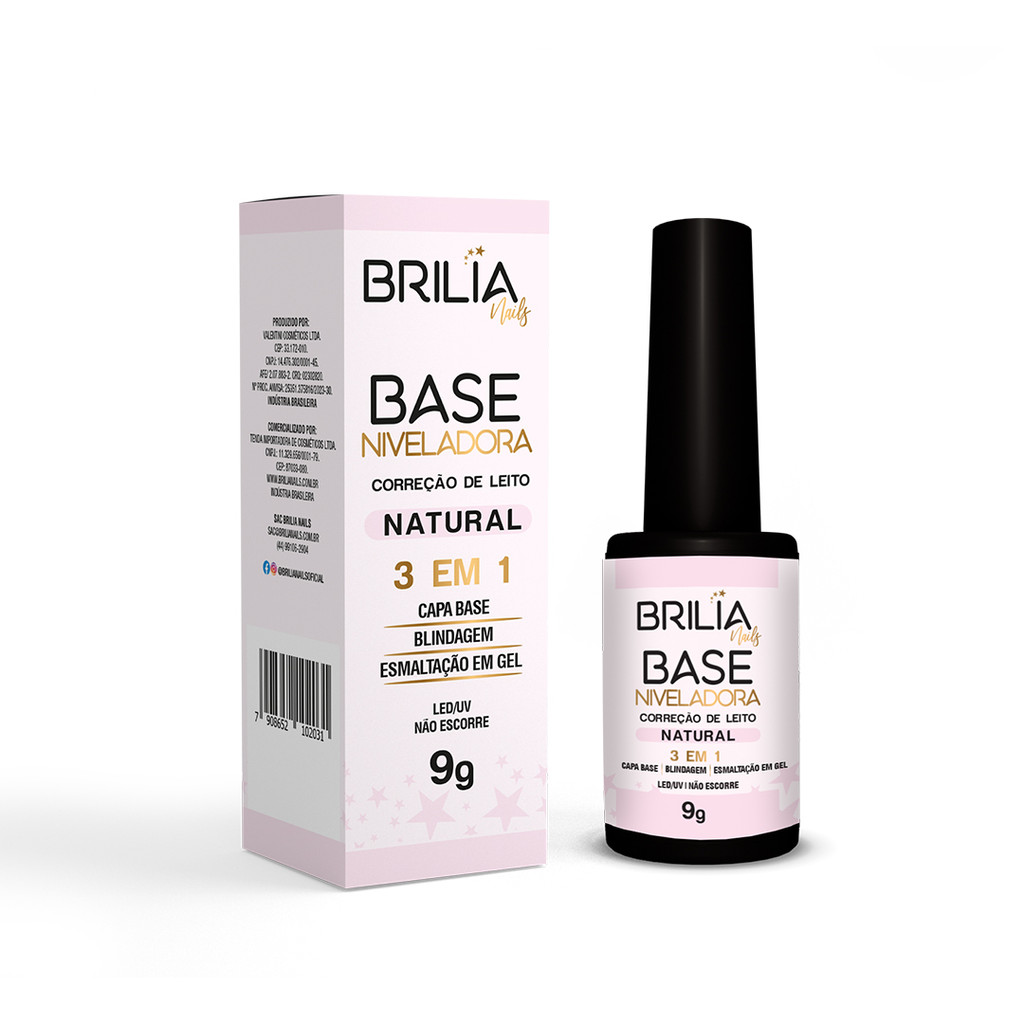 BASE NIVELADORA NATURAL 9G BRILIA NAILS