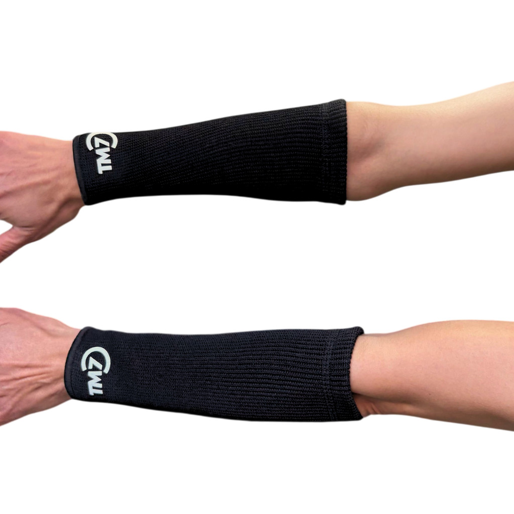 Manguito Curto Brac Protetor de Antebraço Preto TM7 Sports