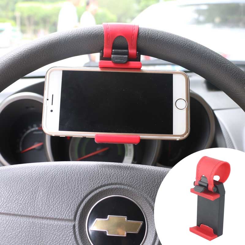 Suporte de Volante para Celular Profissional Novo ABS Banda Titulares De Telefone Móvel em Oferta na Shopee