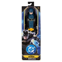 Boneco Batman Azul com Sobretudo Preto de 30cm - Batman