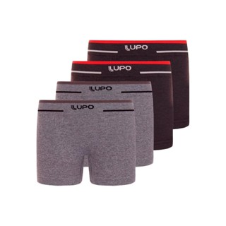 Kit com 4 Cuecas Infantil Boxer Lupinho 137-010 em Oferta na Shopee