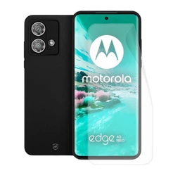 Kit Capa Silicon Veloz e Película Hydrogel HD para Motorola Moto Edge 40 Neo - Gshield