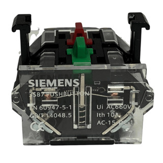 Bloco Contato 1na+1nf Botão 3sb7 Conexão Parafuso Siemens em Oferta na Shopee